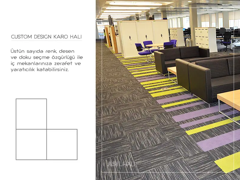 Custom Design Karo Halı