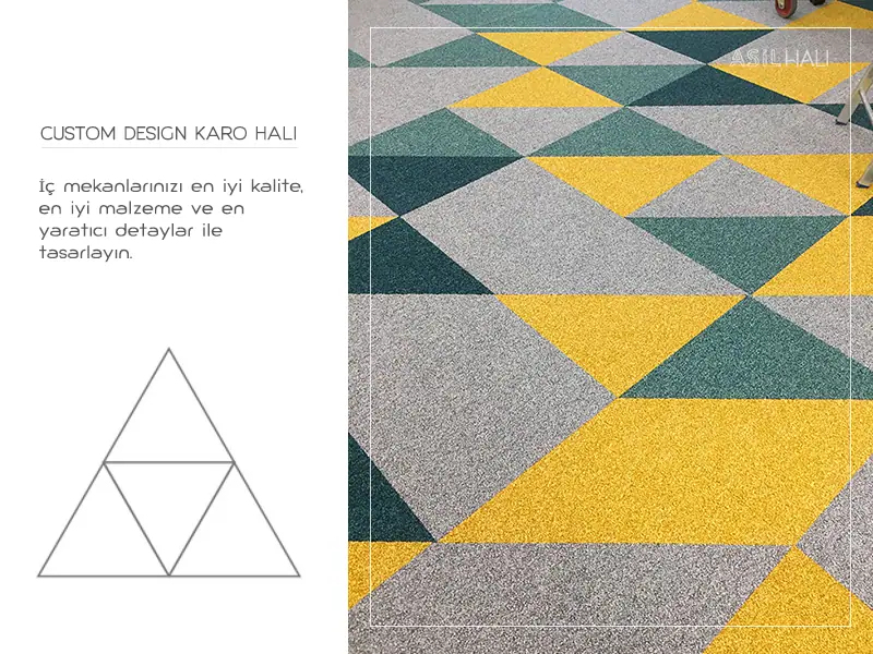 Custom Design Karo Halı