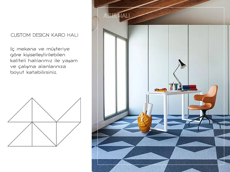Custom Design Karo Halı